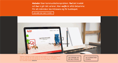Desktop Screenshot of matador.se